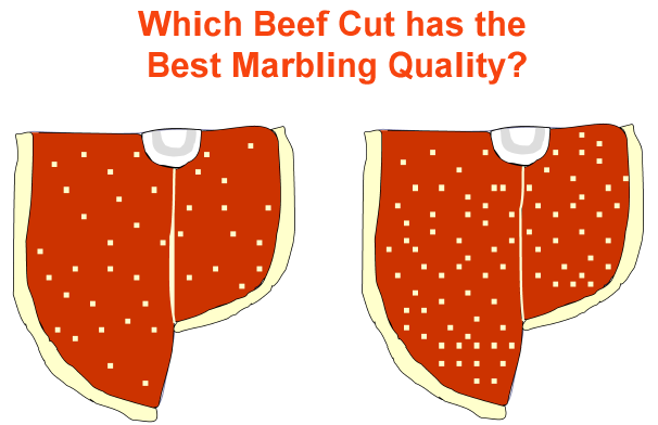 beef cut best marbling question