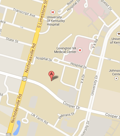 Picture of map to the W. P. Garrigus building