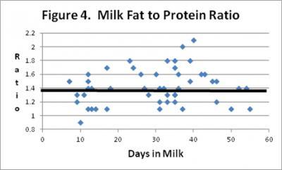 Milk Fat to Protein Ratio