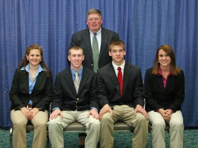2009 Kentucky 4-H All-Star Gold Livestock Judging Team