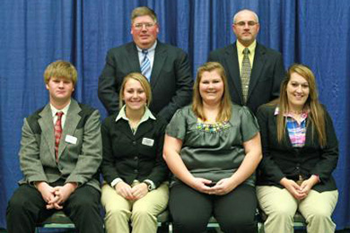 2010 All Star Gold Livestock Judging Team
