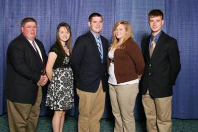 2011 All Star Gold Livestock Judging Team