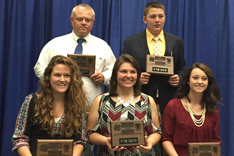 2015 All Star Gold Livestock Judging Team