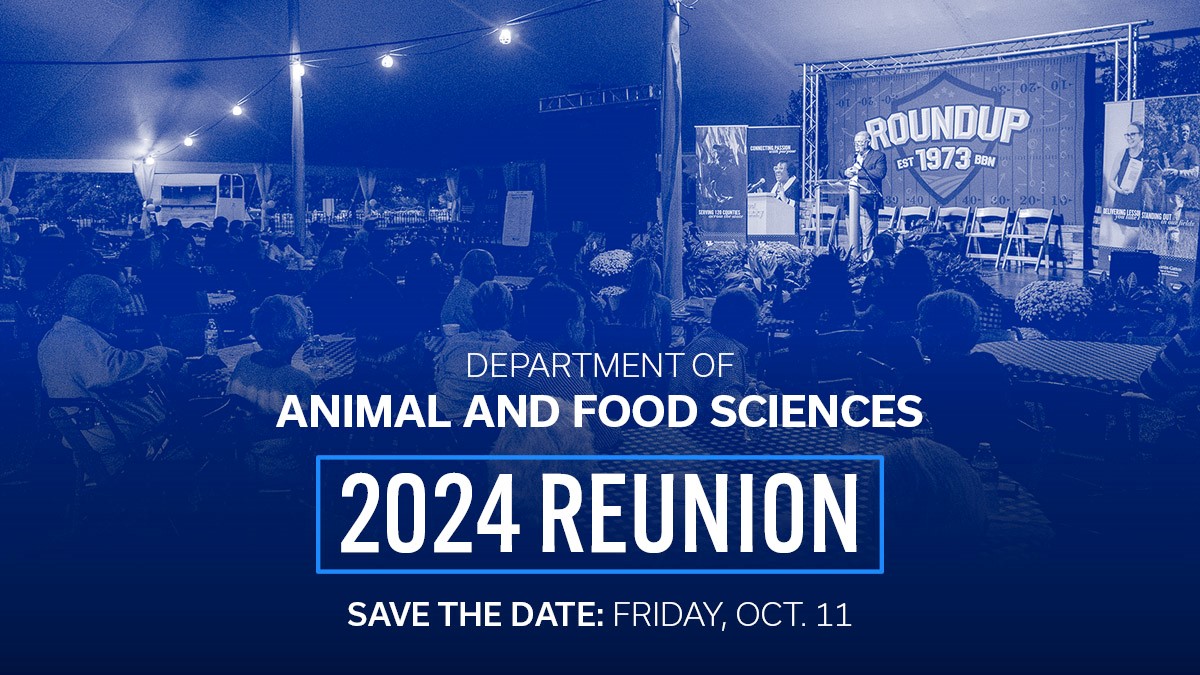 2024 Animal & Food Sciences Reunion 