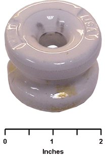 Round Porcelain Electric Fence Insulator