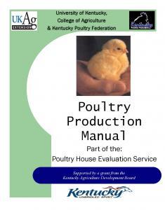 Poultry Production Manual