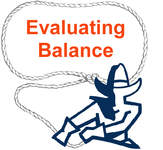 Evaluating Balance