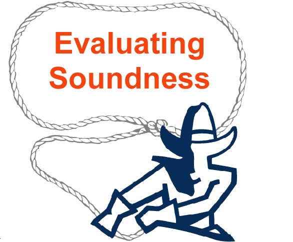 Evaluating Soundness