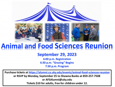 Animal & Food Sciences Reunion