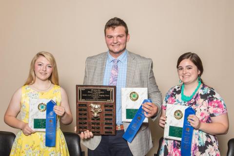 Livestock Judging Contest 2018 High Senior Team Overall