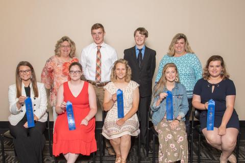 Livestock Judging Contest 2018 High Senior Team Overall Beef