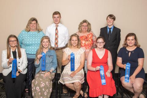 Livestock Judging Contest 2018 High Senior Team Overall Reasons