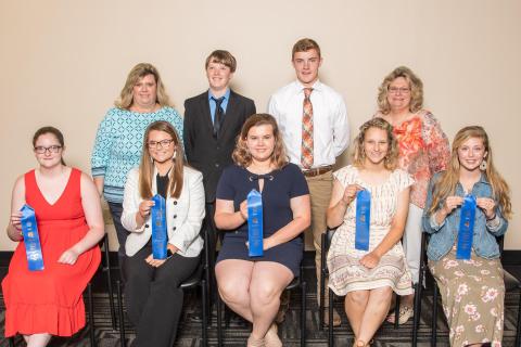 Livestock Judging Contest 2018 High Senior Team Overall Sheep