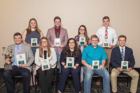 Livestock Judging Contest 2018 Top 10 Senior Individual Overall