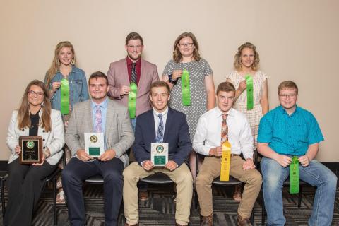 Livestock Judging Contest 2018 Top 10 Senior Individual Overall Beef