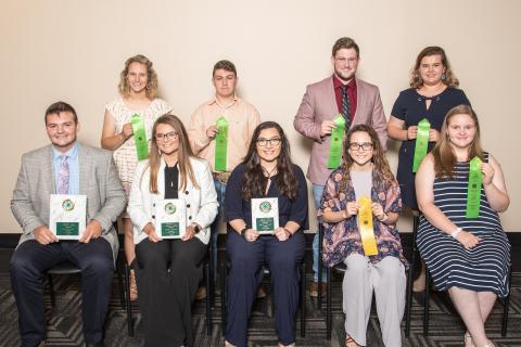 Livestock Judging Contest 2018 Top 10 Senior Individual Overall Sheep