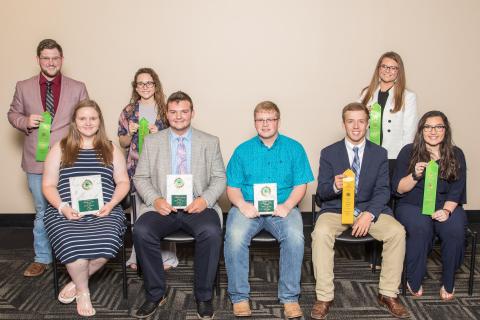 Livestock Judging Contest 2018 Top 10 Senior Individual Overall Swine