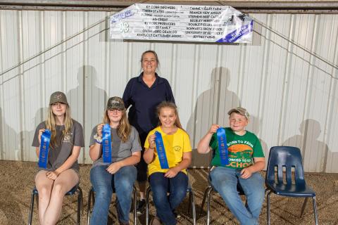 Livestock Judging Contest 2021 High Junior Team Overall Sheep