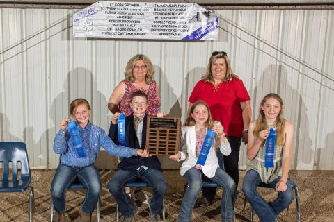 Livestock Judging Contest 2021 High Junior Team Overall